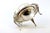 Silver and Glass Caviar Bowl with Applications, Knob Lid and Claw-Shaped Feet For Sale - Image 9 of 11