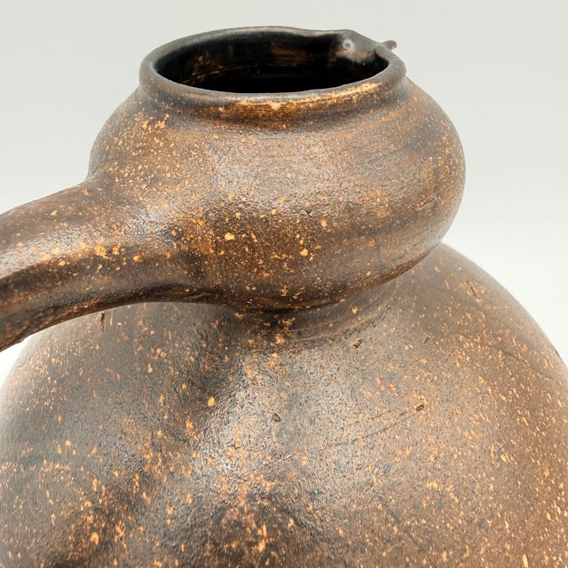 Ceramic Vintage Studio Ceramic Jug by Gerhard Liebenthron, 1981 For Sale - Image 7 of 10