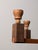 Brown Art Deco Danish Wooden Candle Chandelier, 1970s For Sale - Image 8 of 17