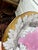 Set of Eight Pink Splash Luster Salad/Dessert Plates For Sale - Image 9 of 12
