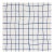 Sample - Schumacher X Miles Redd Painterly Windowpane Fabric in Navy For Sale