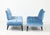 Mid-Century Modern Grosfeld House Oversized Slipper Chairs 1960's Design For Sale - Image 3 of 14