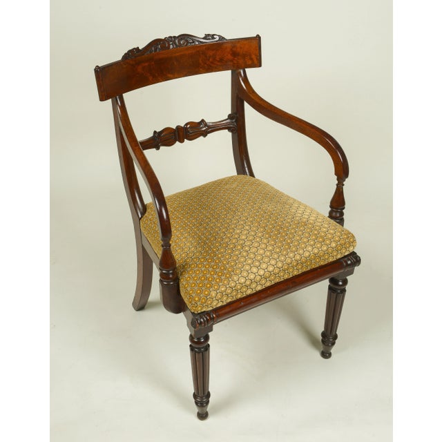 A George IV Mahogany Armchair For Sale In New York - Image 6 of 10