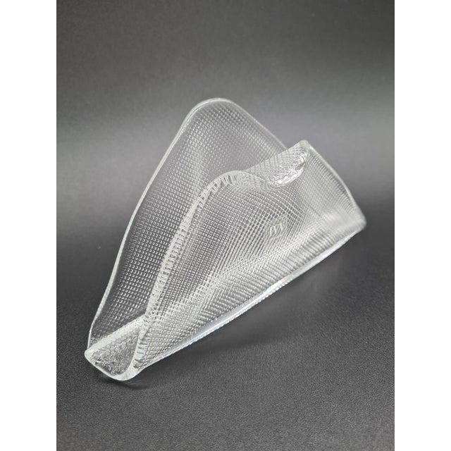 Italian Napkin Holder in Pressed Glass from IVV, 1970s For Sale - Image 8 of 14