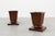1930s Art Deco Geometric Square Oak Planters, France, 1930s, Set of 2 For Sale - Image 5 of 11