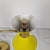 Yellow Mid-Century Brass Table Lamp attributed to Hala Zeist, Netherlands, 1950s For Sale - Image 8 of 14