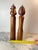 Wood Mid 20th Century Unique Woodcraft Salt & Pepper Grinders - Pair For Sale - Image 7 of 8