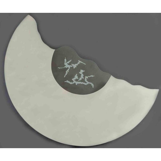 Scornice Wall Mirror in Metal and Glass by Nanda Vigo, Italy, 1990s For Sale - Image 3 of 6