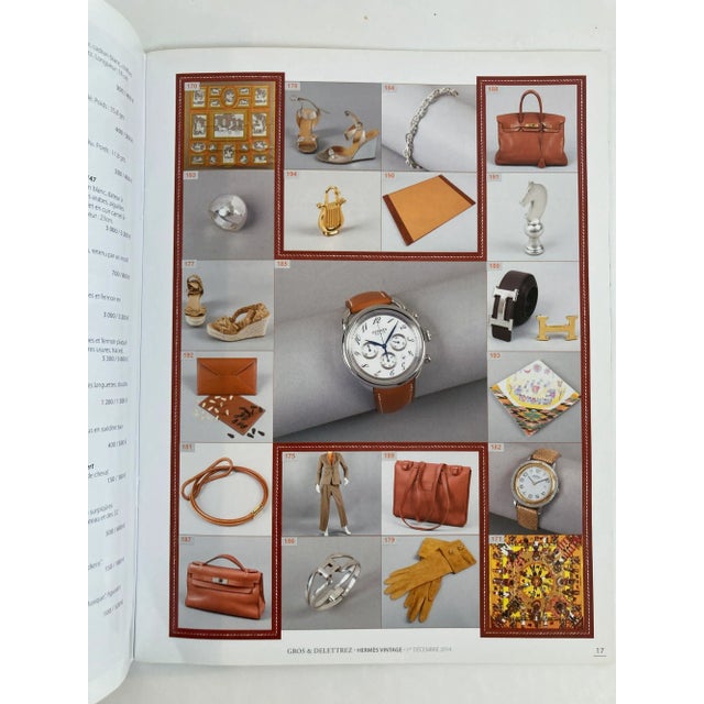 Paper Hermes Vintage Auction Catalog Paris 2014 Published by Gros & Delettrez For Sale - Image 7 of 9