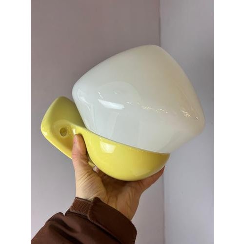 Model 6030 Wall Lamp in Yellow by Sigvard Bernadotte for Ifö For Sale - Image 3 of 11