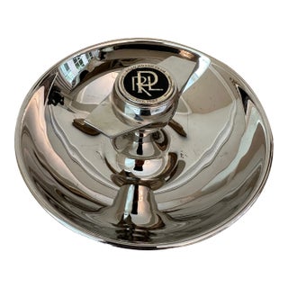 Vintage Ralph Lauren Silver Bowl Polo Motor Club Est 1967 For Sale