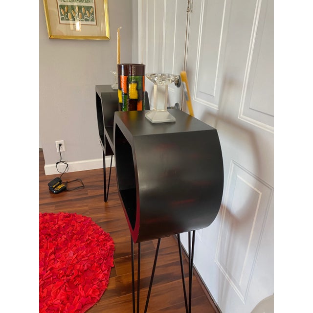 Mid-Century Modern Mid Century Modern Side Board/Credenza With Atomic Hairpin Legs For Sale - Image 3 of 9