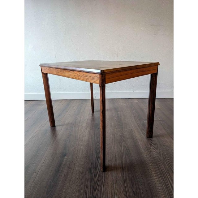Danish Modern Vintage Rosewood End Table For Sale - Image 4 of 6