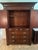 Late 20th Century Late 20th Century Polo Ralph Lauren Mahogany Armoire With Brass Campaign Hardware For Sale - Image 5 of 9
