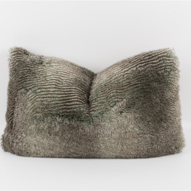 Restoration Hardware Faux Fur Throw Pillow Chairish