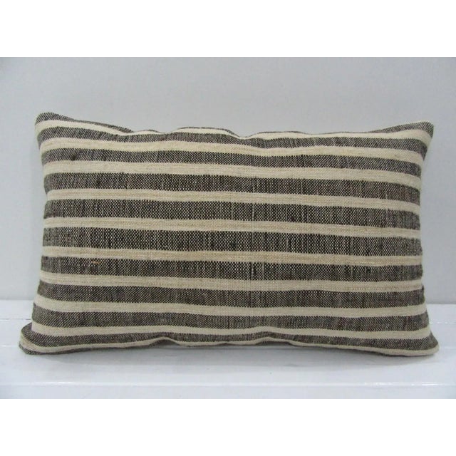 Handmade Decorative Turkish Kilim Pillow Cover For Sale - Image 4 of 4
