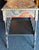 Rare Folk Art Side Table With Hand Painted Geometric Designs For Sale In New York - Image 6 of 9