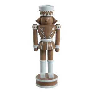 Gelsey 9.75" Tall Nutcracker Taper Candle Holder, Style 1