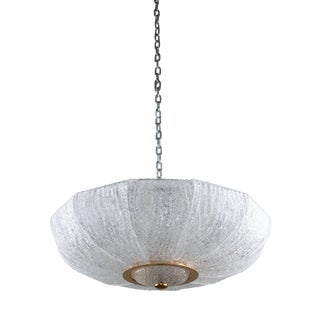 Murano Glass Hanging Lamp from Barovier & Toso, 1980s For Sale
