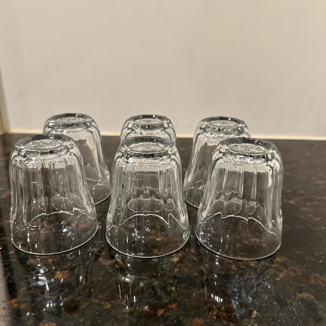 Vintage Minimalism Tapered Glassware - Set of 6 For Sale - Image 6 of 6
