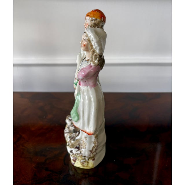 Late 19th Century Antique Victorian Staffordshire Figure, 1880s For Sale - Image 5 of 11