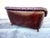 Sofa in Fan Leather For Sale - Image 6 of 10