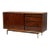 American Mid-Century Modern, Dresser, Rosewood, Walnut, United States, 1950s For Sale