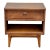 Mid 20th Century Modern Walnut Nightstand For Sale