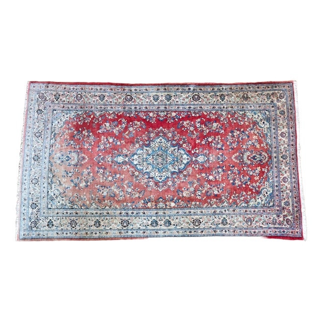 Large Middle Eastern Mashad Rug For Sale