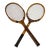 Vintage Wooden Tennis Racquets Tad Imperial & Wilding by Thos. E. Wilson & Co. - A Pair For Sale