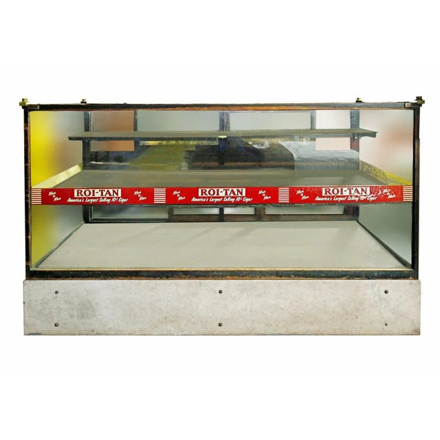 Showcase Antique Cigar Store Display For Sale - Image 4 of 5