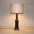 Wood Mid-20th Century Classical Wood and Bronze Table Lamp, Italy For Sale - Image 7 of 8