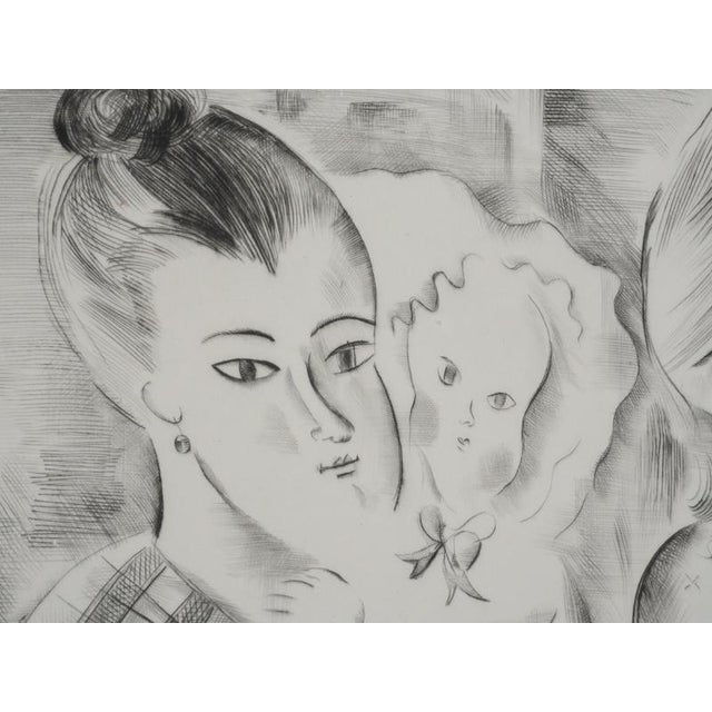 Mily Possoz, The Florist, Original Signed Engraving For Sale - Image 7 of 11