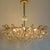 Antique Palwa Brass Lead Crystal Chandelier from Palwa, 1950s For Sale - Image 14 of 17