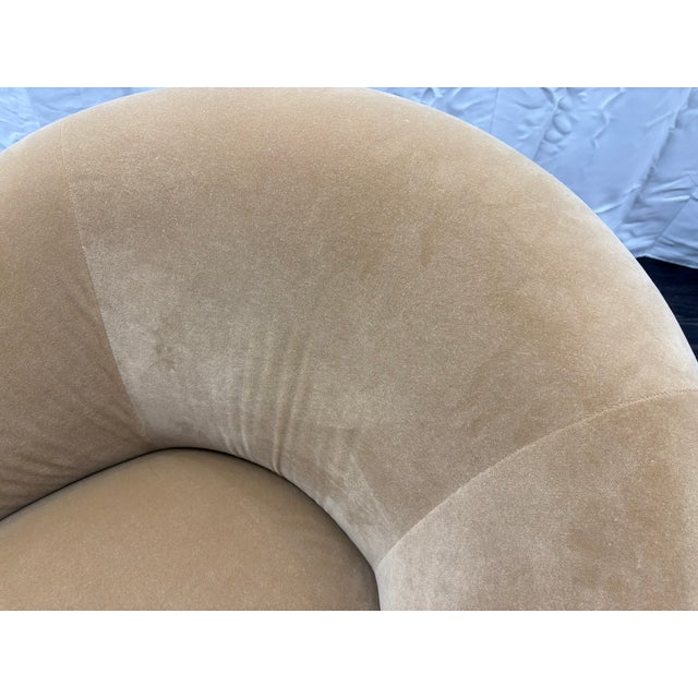 Rh Reyna Swivel Chair For Sale - Image 18 of 18