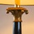 Neoclassical Table Lamp in Marble and Brass, 1970s For Sale - Image 4 of 12
