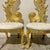 1990s 1990s Italian Baroque White Chair – High Back & Gold Leaf Details For Sale - Image 5 of 9