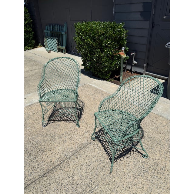 19th Century English Bench With Matching Chairs For Sale - Image 11 of 12