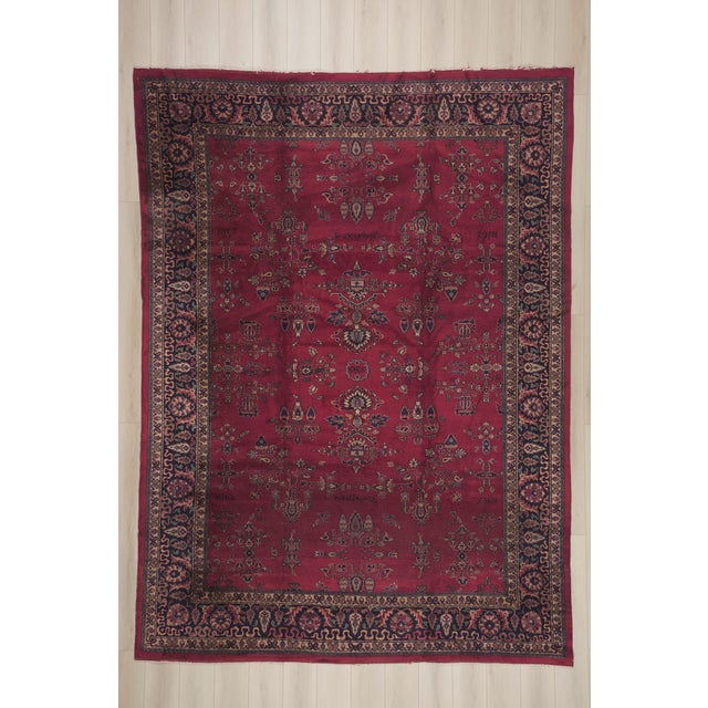 Antique Turkish Sparta Rug, 09'09 X 13'05 For Sale - Image 12 of 12
