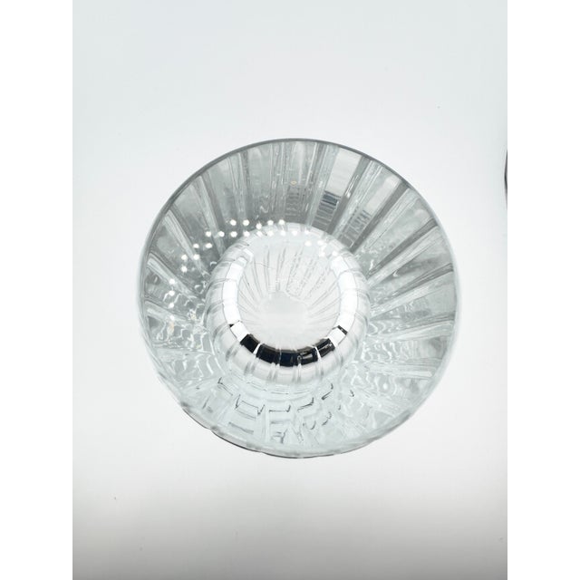 Baccarat Vintage Baccarat Crystal Vase For Sale - Image 4 of 7