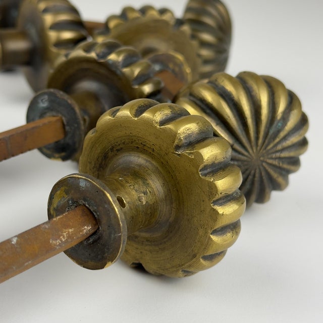 Antique Brass Doorknob, Italy, 1920s For Sale - Image 11 of 14