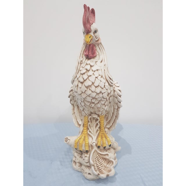Colorful Figure of a Rooster, Italy, 1980s For Sale - Image 5 of 9