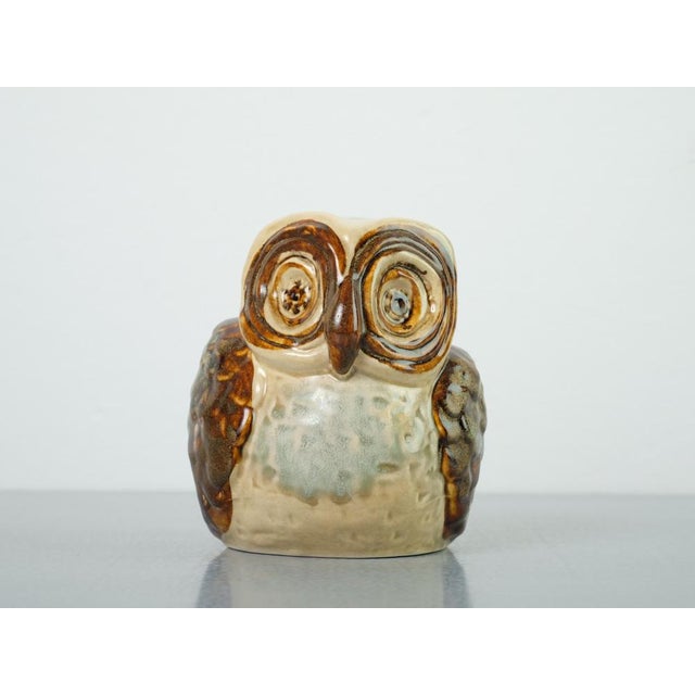 Mid-Century Sculpture Owl by Joseph Simon for Søholm, 1970s For Sale - Image 4 of 16