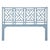 Not Yet Made - Made To Order Chippendale Standard Bed California King - Pool Blue For Sale - Image 5 of 12