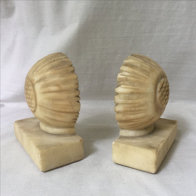 Onyx Sunflower Bookends A Pair Chairish