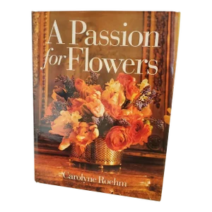 Passion for Flowers, Vintage Coffee Table Book Printed in Italy
