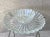 Pilgrim Art Circa 1970 Pilgrim Glass Handblown Textured “Ice” Petals Crudité Platter Set – A Pair For Sale - Image 4 of 13
