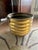 Rustic Solid Brass Ribbed Jardiniere Planter with Decorative Ring Handles For Sale - Image 3 of 12