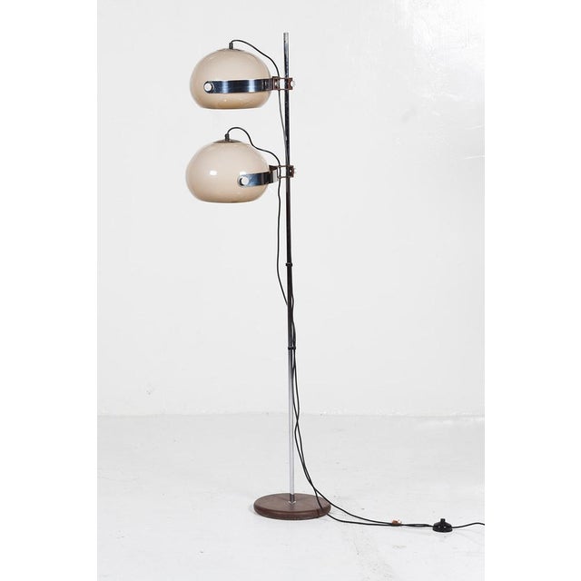 Mid-Century Modern Two-Shade Floor Lamp from Dijkstra Lampen, 1960s For Sale - Image 9 of 9