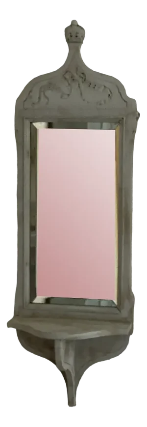 Oak Crown Mirror, 1837